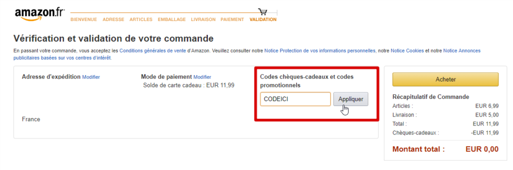 Comment Utiliser Une Carte Illicado Sur Amazon Comment acheter et utiliser une carte cadeau Amazon? | Conseil Géant