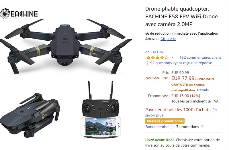 DroneX Pro Amazon