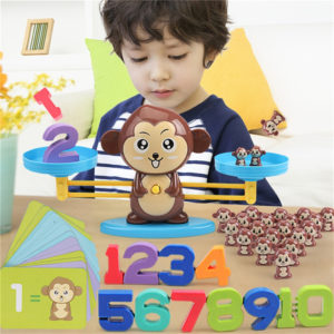 Match De Maths Jeu De Soci T Jouets Singe Balance Num Rique Jouet Enfants Jouet Ducatif